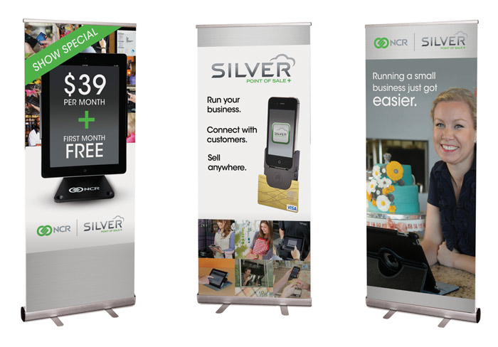 NCR Silver - Tradeshow Banners